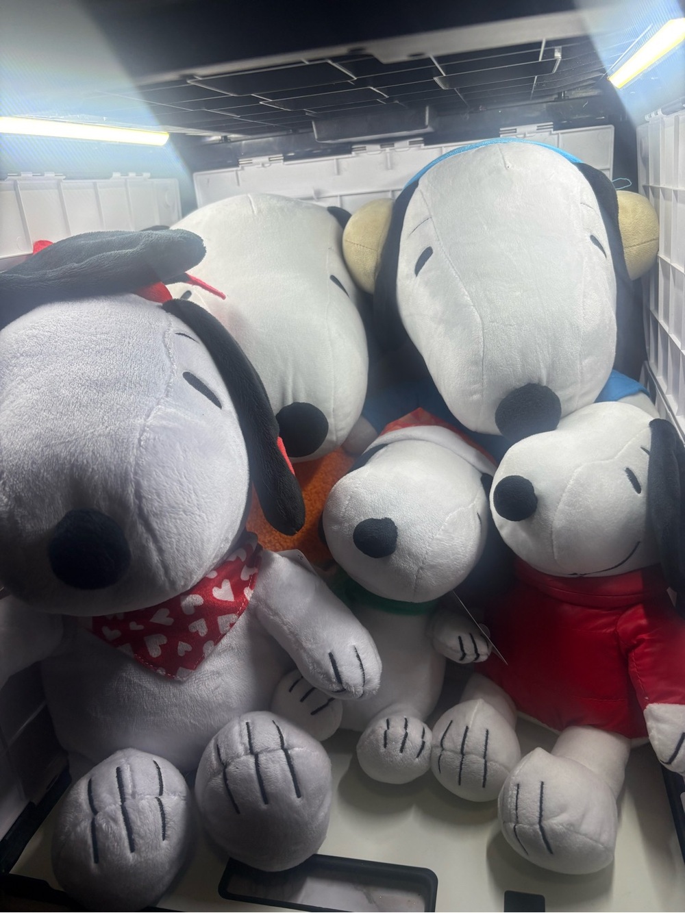 Lot of 5 Snoopy plush dolls holidays #snoopy #peanuts